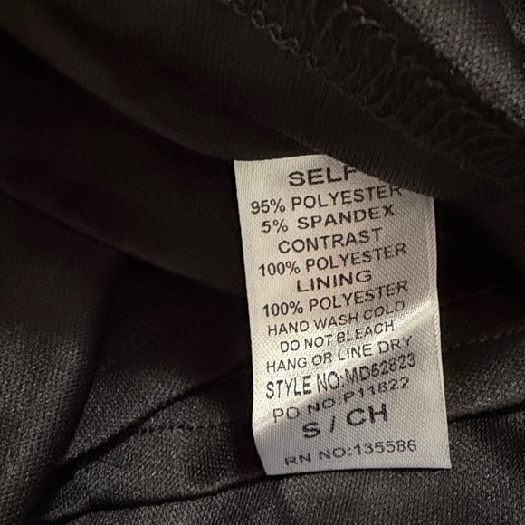 Mainstrip Bows and Velvet Minidress, Black, sz S (Junior’s) - Picture 9 of 14